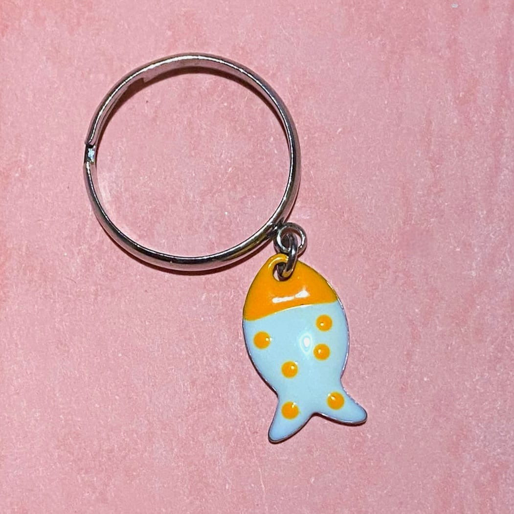 Anello Miss Orange Fish