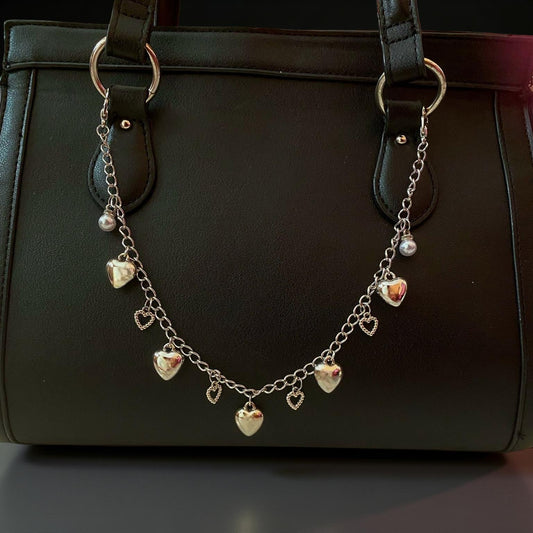 Collana per borsa Miss Cuori & Perle