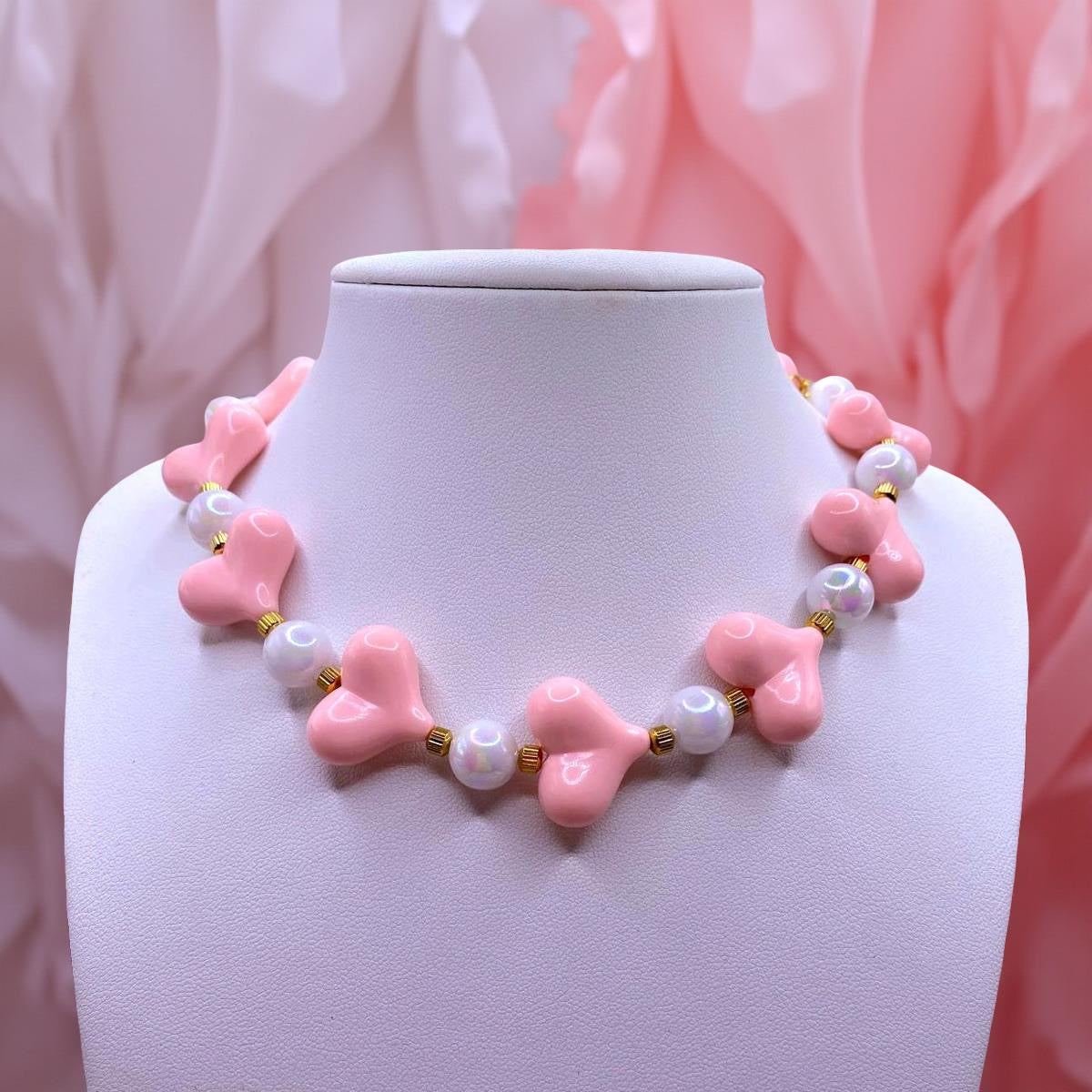Collana/ Choker Miss Panna & Fragola